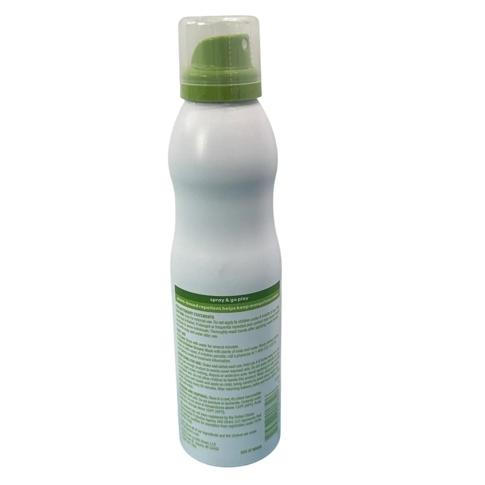 Babyganics Natural Insect Repellent DEET-Free Plant Based Spray 8oz and 5oz‎ Set